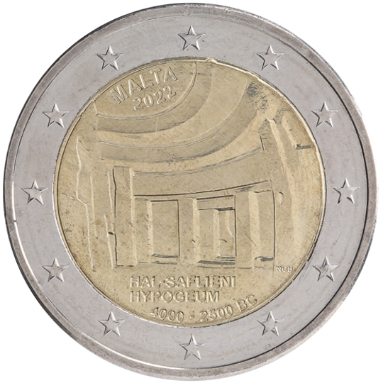 Malta € 2,00 (UNESCO: Ħal Saflieni Hypogeum)